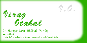 virag otahal business card